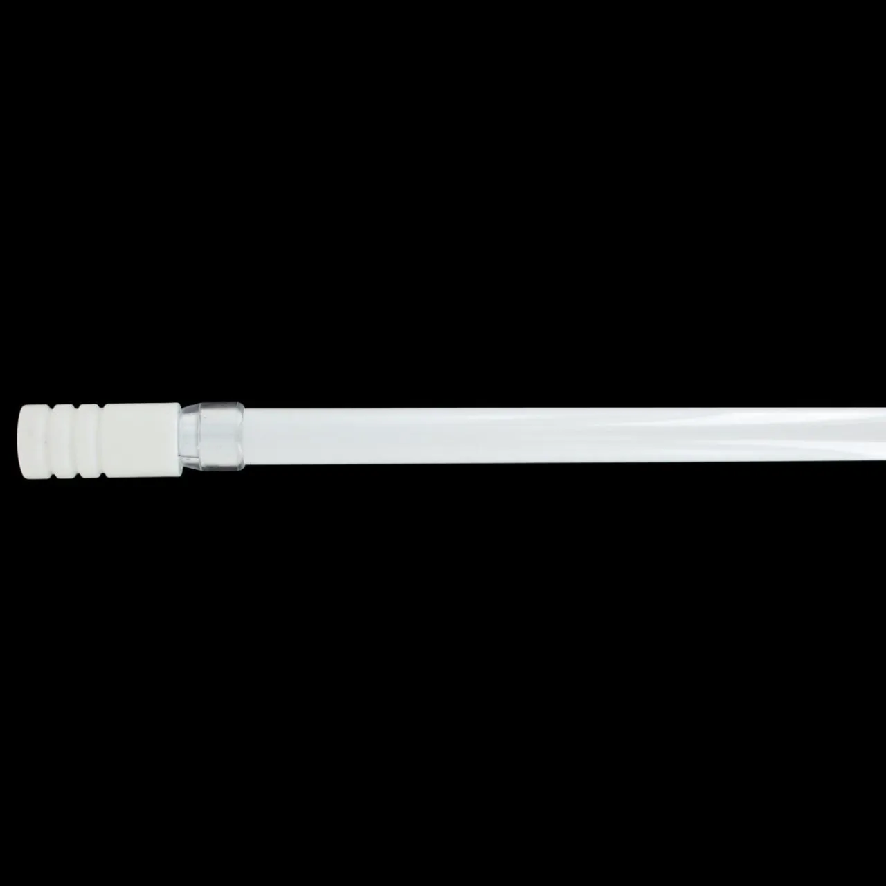 LUANCE Kit de tringle extensible (170 à 300 cm) Cylindre strié Blanc Online