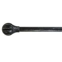 LUANCE Kit de tringle extensible (L120 - L210 cm / D19 mm) Touch of zen Noir Discount
