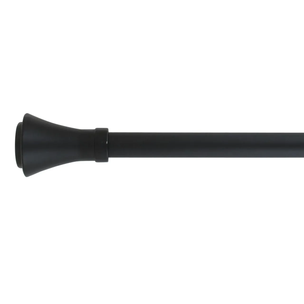 LUANCE Kit de tringle extensible (L210 - L380 cm / D19 mm) Brasserie Mat Noir Clearance