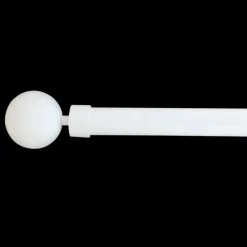 LUANCE Kit de tringle extensible (L210 - L380 cm / D28 mm) Gaïa Blanc Best