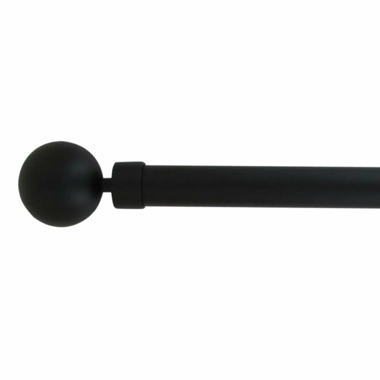 LUANCE Kit de tringle extensible (L210 - L380 cm / D28 mm) Gaïa Noir Sale