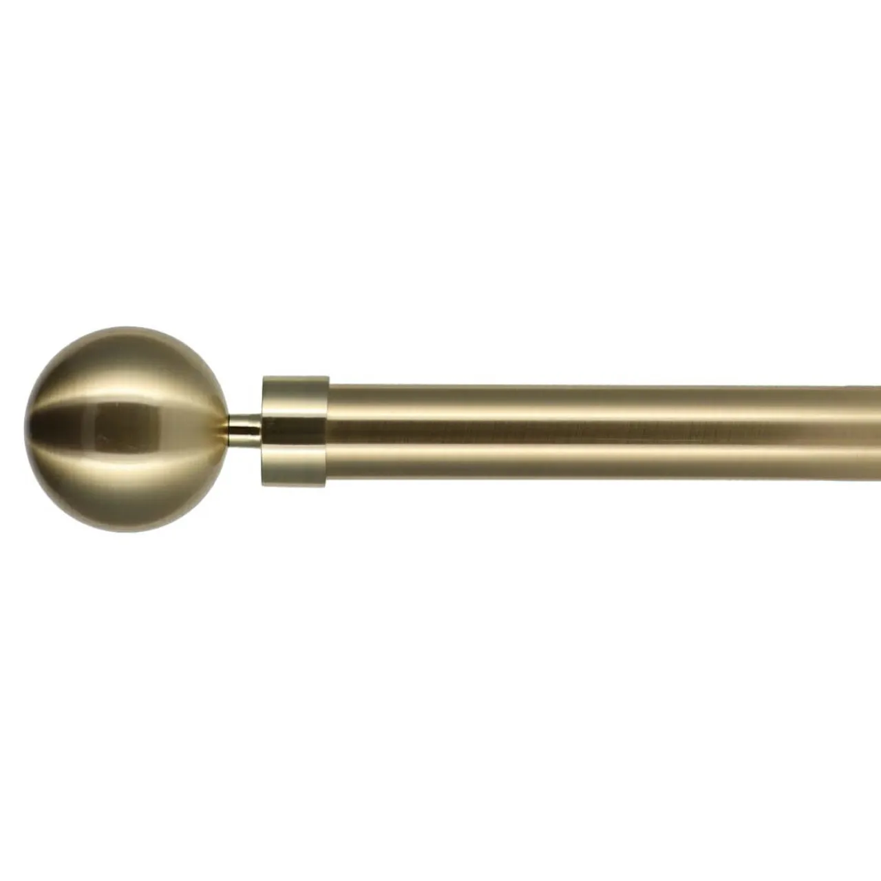 LUANCE Kit de tringle rideau extensible (L210 - L380 cm / D28 mm) Hera Or Hot