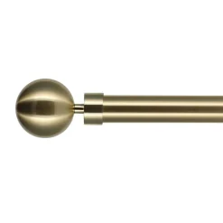 LUANCE Kit de tringle rideau extensible (L120 - L210 cm / D28 mm) Hera Or Online