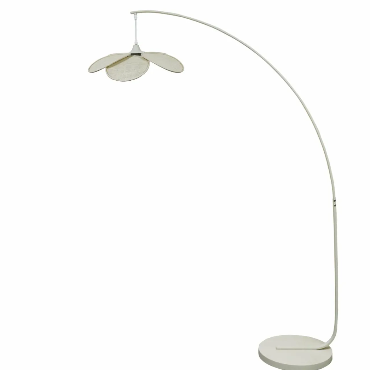 EMINZA Lampadaire design pétale (H156 cm) Teruel Beige Hot