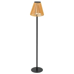 Atmosphera, cru017dateur d'intu017drieur Lampadaire extérieur solaire (H108 cm) Kesy Naturel Outlet