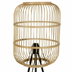 OSTARIA Lampadaire sur trépied bambou (H152 cm) Hanoi beige Naturel Outlet