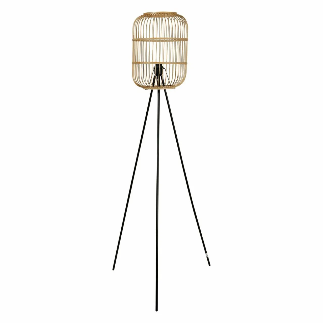 OSTARIA Lampadaire sur trépied bambou (H152 cm) Hanoi beige Naturel Outlet