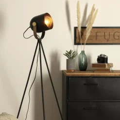 ATMOSPHERA Lampadaire à trépied (H136 cm) Bil Noir Online