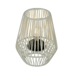 KAEMINGK Lampe de jardin solaire 3 lumens (H25 cm) Midtown Blanc New