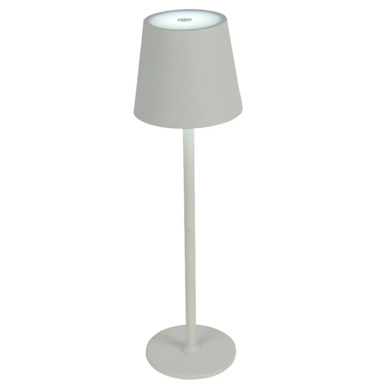 #N/A Lampe de table sans fil rechargeable USB 48 LED (H37 cm) Brooklyn Blanc