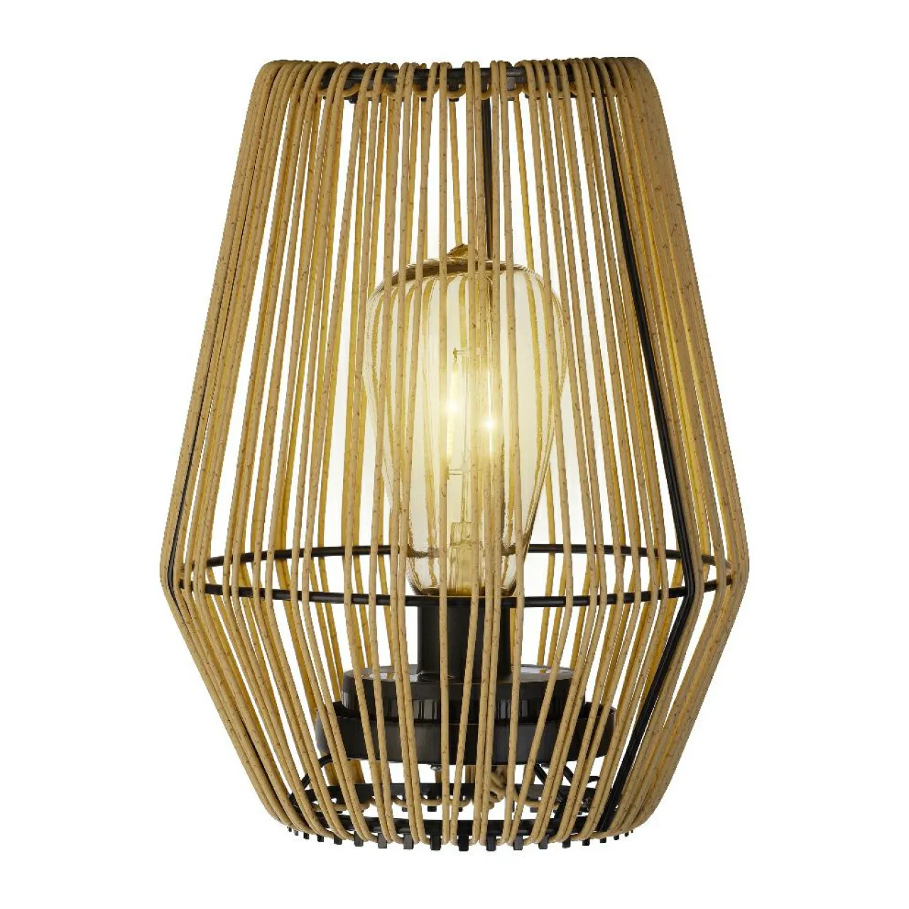 #N/A Lampe de table solaire LED (H23 cm) Calabre Dé Or