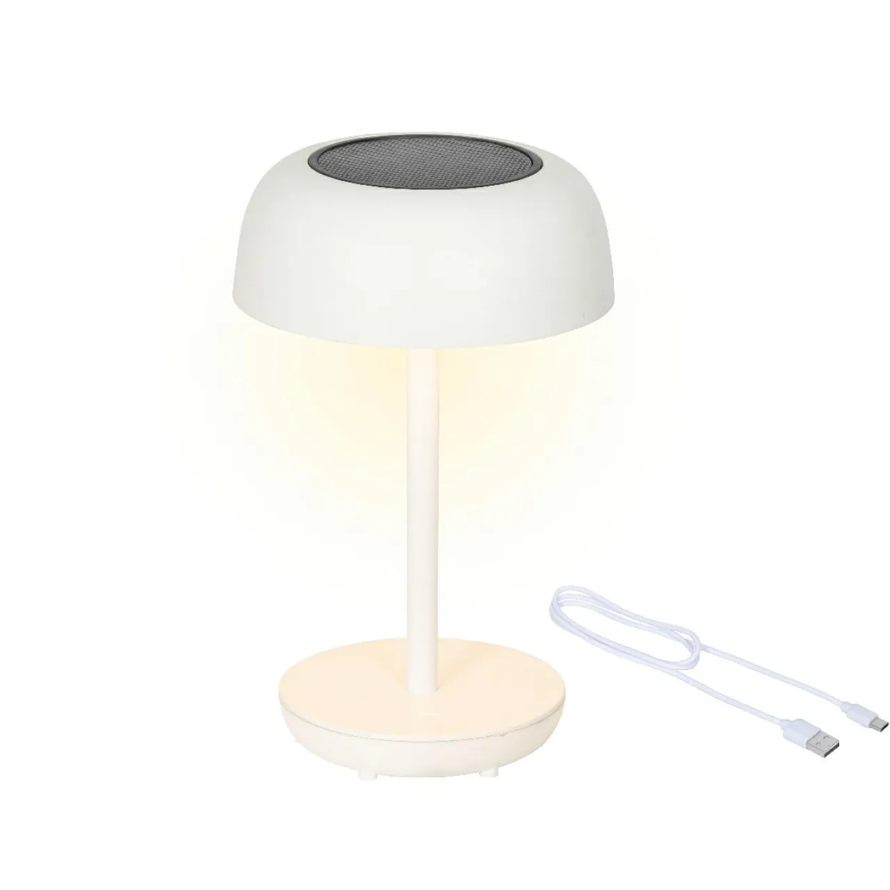 KAEMINGK Lampe de table solaire 100 lumens (H29 cm) Singapour Blanc Clearance