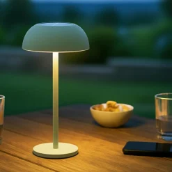 KAEMINGK Lampe de table solaire 100 lumens (H33 cm) Malibu Vert menthe Best