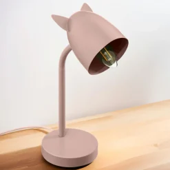 Atmosphera createur d'interieur for kids Lampe enfant à poser (H31 cm) Oreilles Rose Clearance