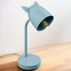 ATMOSPHERA Lampe enfant à poser (H31 cm) Oreilles e Bleu Discount