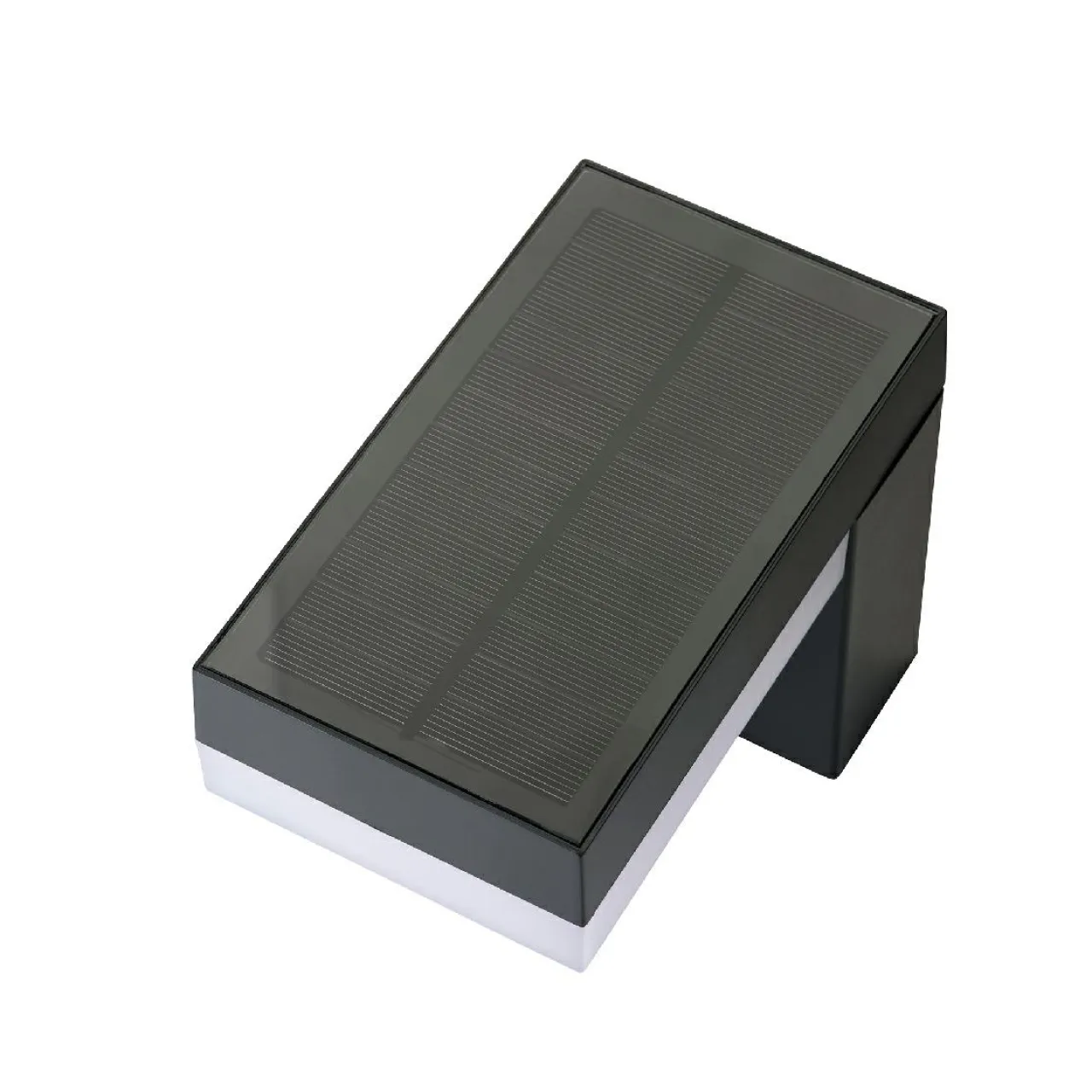 KAEMINGK Lampe murale solaire 600 lumens (H12,5 cm) Elite Gris Anthracite Clearance