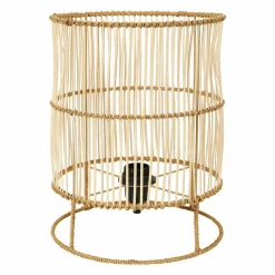 OSTARIA Lampe à poser bambou (H34 cm) Mia Naturel Outlet