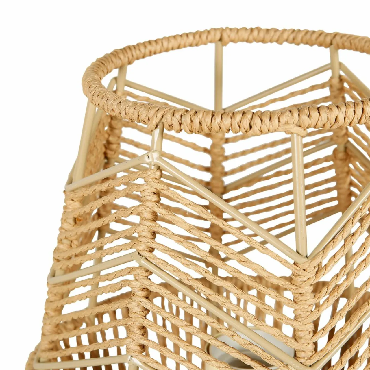 OSTARIA Lampe à poser corde tressée (H26 cm) Ajay Naturel Clearance