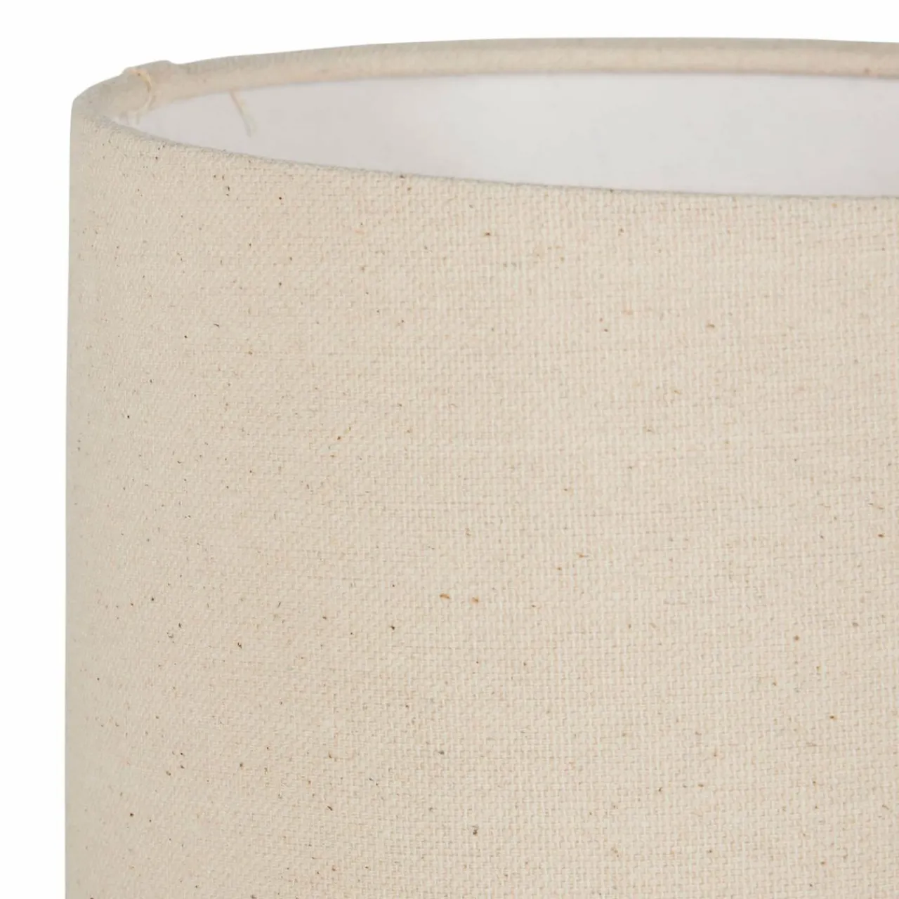 OSTARIA Lampe à poser céramique et lin (H34,5 cm) Aurora he Blanc Best