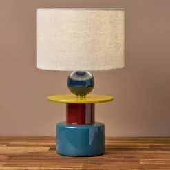 OSTARIA Lampe à poser céramique (H29,5 cm) Logic Multicolore Sale