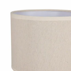 OSTARIA Lampe à poser en ciment (H29 cm) Portland et beige Noir Hot