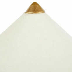 OSTARIA Lampe à poser en céramique (H37 cm) Fiamma he Blanc Hot