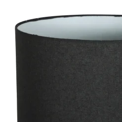 OSTARIA Lampe à poser en Céramique (H104 cm) Twist e Noir New