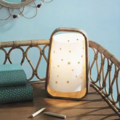 Atmosphera createur d'interieur for kids Lampe à poser enfant (H26.5 cm) Etoile he Blanc