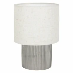 OSTARIA Lampe à poser en verre (H22 cm) Delia Noir Clearance