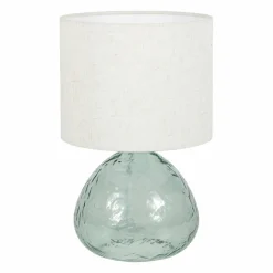 OSTARIA Lampe à poser en verre (H27 cm) Solaz e Vert Discount