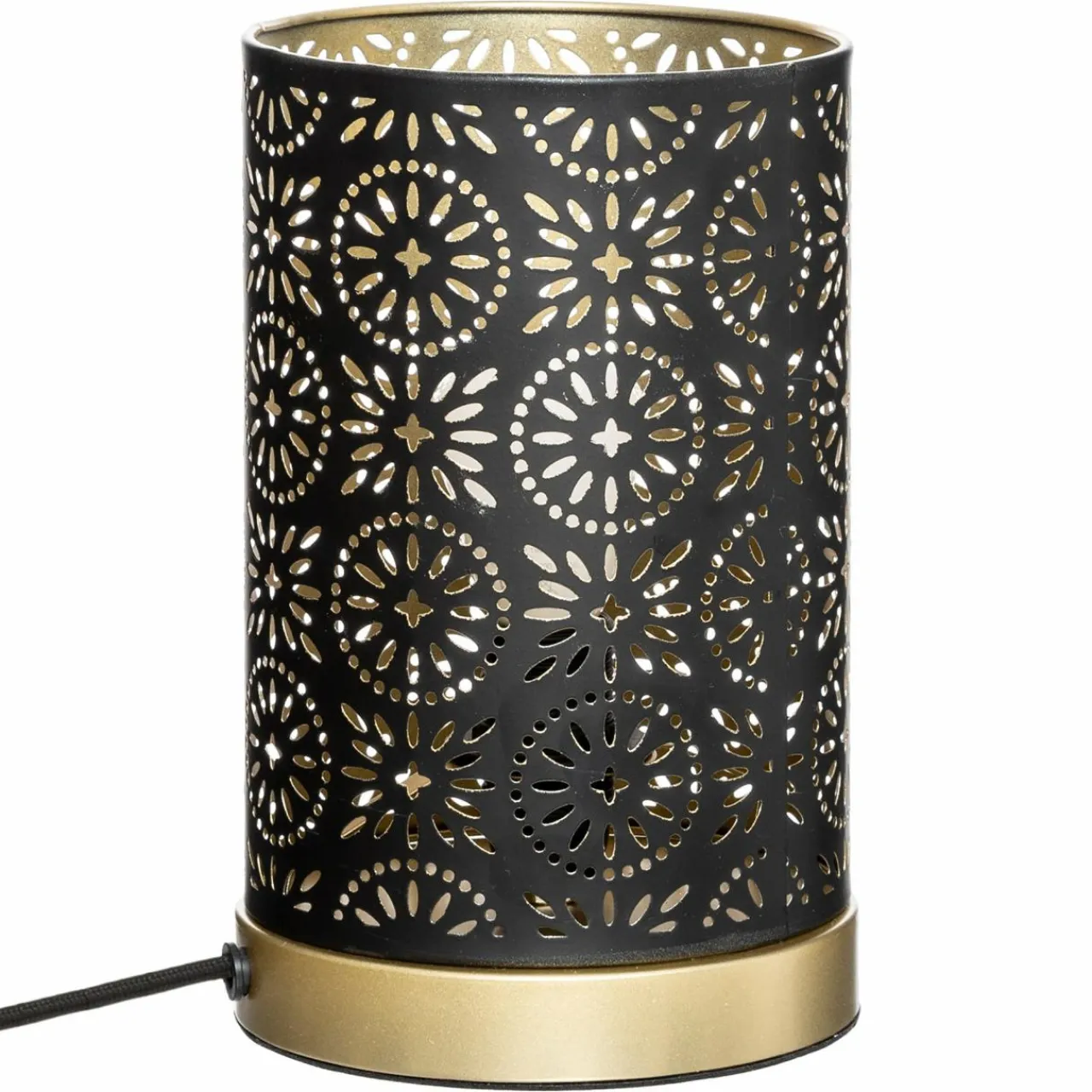 ATMOSPHERA Lampe à poser métal (H21,5 cm) Gipsy Noir