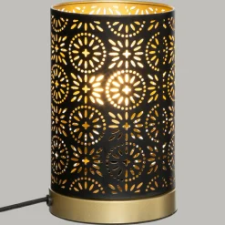 ATMOSPHERA Lampe à poser métal (H21,5 cm) Gipsy Noir