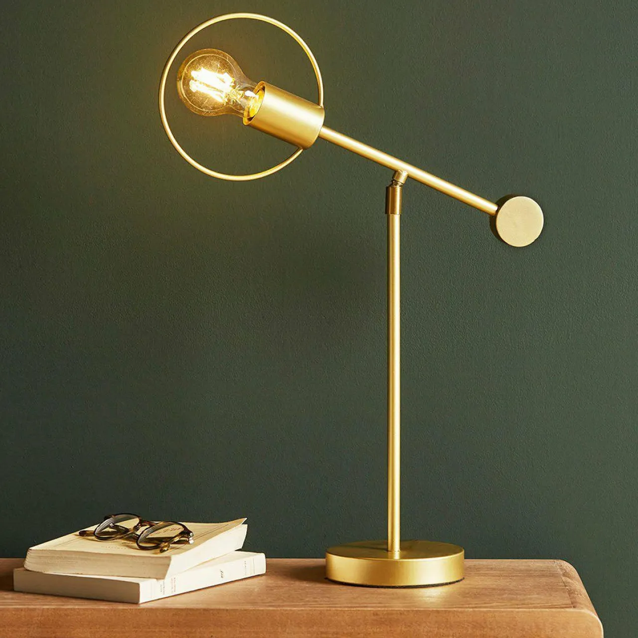 OSTARIA Lampe à poser métal (H47 cm) Métées Or Online