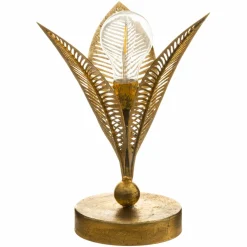 ATMOSPHERA Lampe à poser métal LED (H25 cm) Feuille Or Best