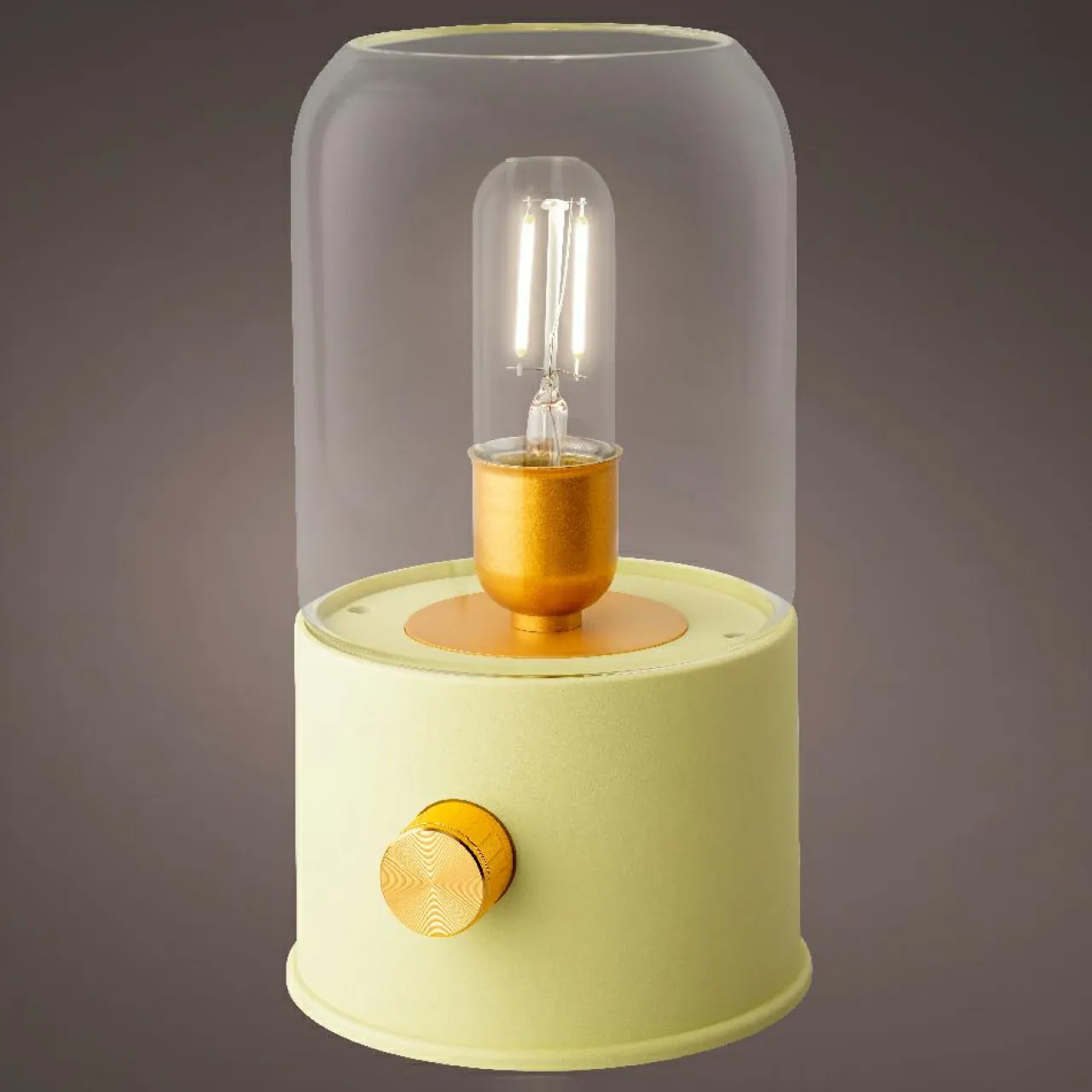 #N/A Lampe tempête sans fil rechargeable USB (H20 cm) Vert New