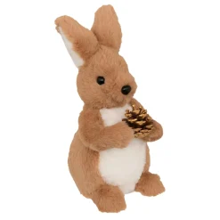 JJA Lapin peluche (H31 cm) Albin et pomme de pin Marron Marron clair Online