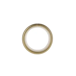 LUANCE Lot de 8 anneaux tringle rideau métal (D28 mm) Lino Or Hot