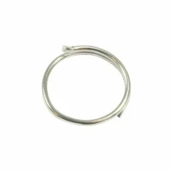 LUANCE Lot de 10 anneaux tringle rideau (D25 mm) Métal Brisé Argent Discount