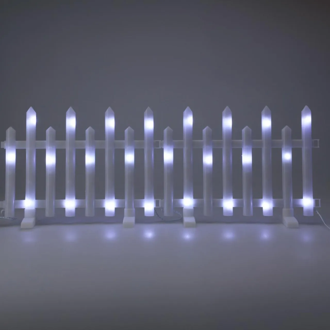 KOOPMAN Lot de 8 barrières lumineuses 192 LED (2,80 m x H25 cm) Féerie Blanc froid Online