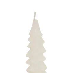 JJA Lot de 2 bougies bâton en cire (H25 cm) Sapin Blanc Best