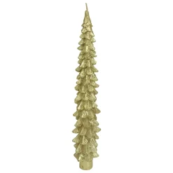 JJA Lot de 2 bougies bâton en cire (H25 cm) Sapin Dé Or Online