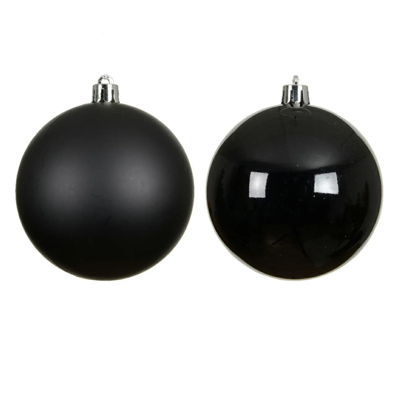 KAEMINGK Lot de 4 boules de Noël (D100 mm) Aravis Noir Online