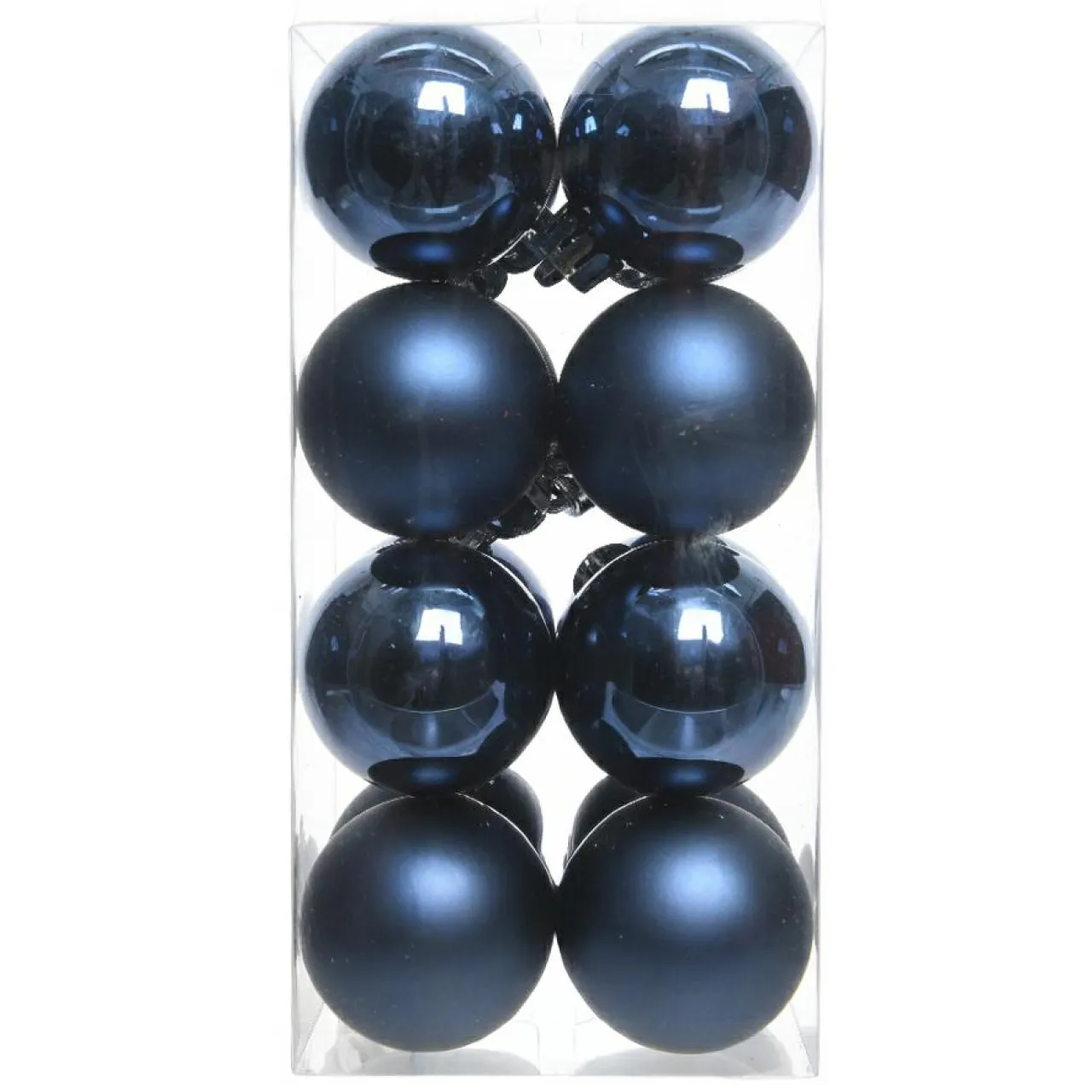 KAEMINGK Lot de 16 boules de Noël (D40 mm) Aravis Bleu nuit Online