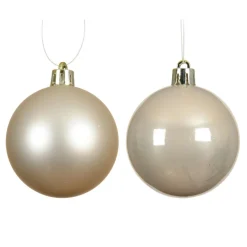 KAEMINGK Lot de 16 boules de Noël (D40 mm) Aravis Perle Sale