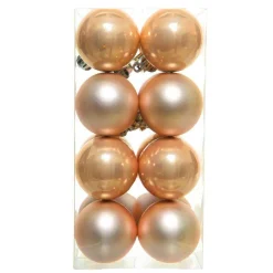 KAEMINGK Lot de 16 boules de Noël (D40 mm) Aravis Pêche New
