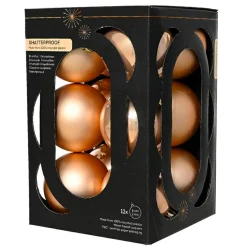 KAEMINGK Lot de 12 boules de Noël (D60 mm) Aravis Pêche Online