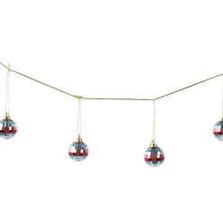 KAEMINGK Lot de 8 boules de Noël (D80 mm) Showtime Multicolore Best