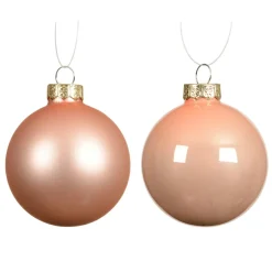 KAEMINGK Lot de 4 boules de Noël en verre (D100 mm) Boréal Pêche New