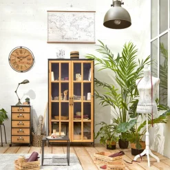 ATMOSPHERA Lot de 3 caisses cagettes (H15 cm) Colonial Naturel Discount