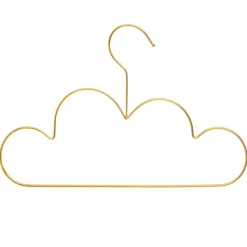 Atmosphera createur d'interieur for kids Lot de 3 cintres enfant métal Cloud Or Best